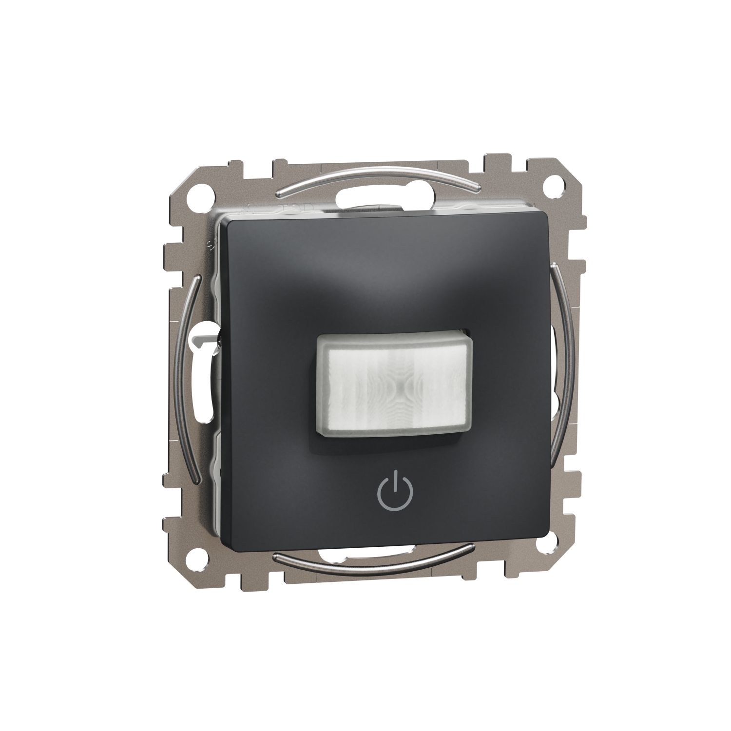 Schneider Electric flush mounted motion sensor mechanism Sedna Design, 8m, 160°, anthracite, SDD114504 cover photo
