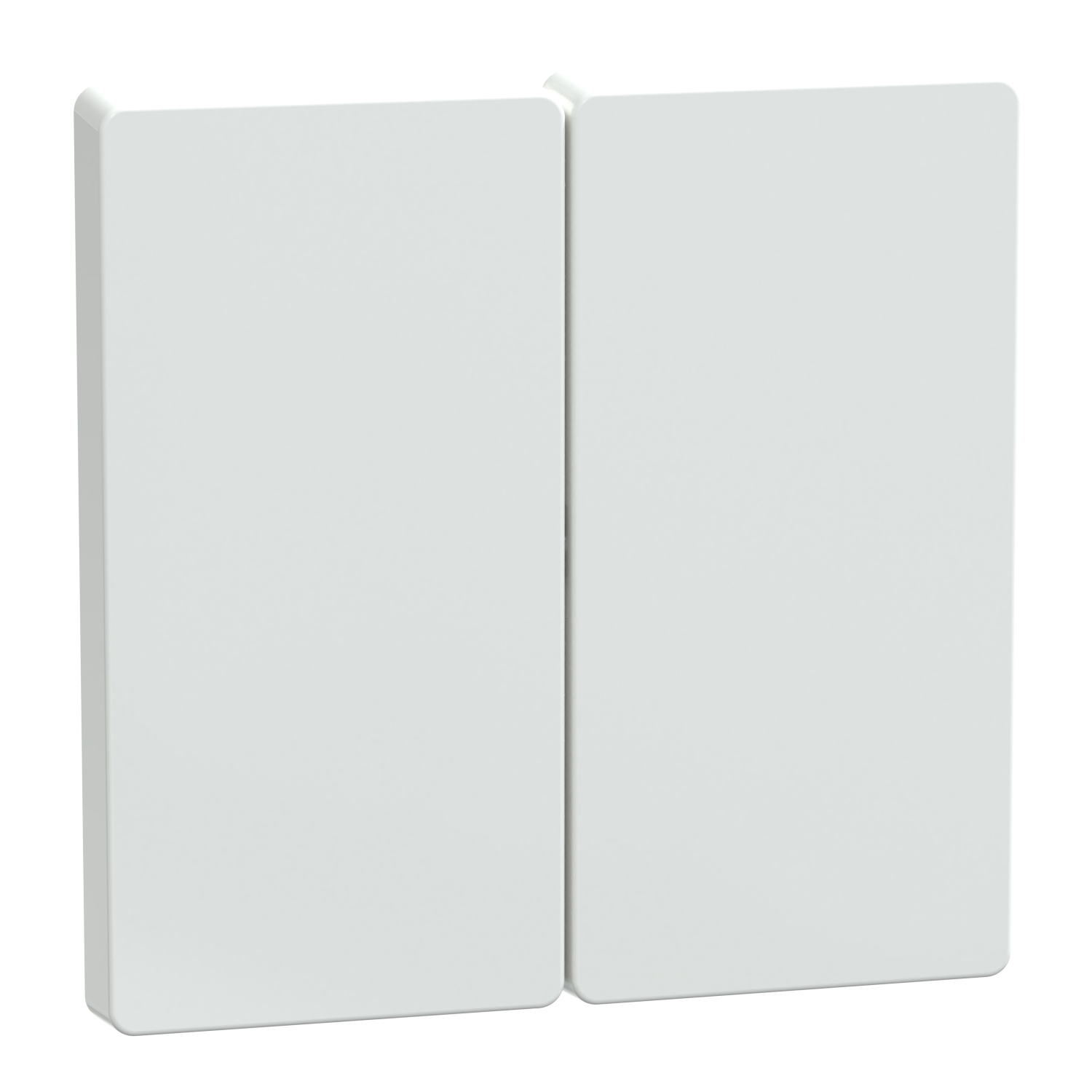 Schneider Electric socket button 1+1, lotus white D-Life, MEG3400-6035 cover photo