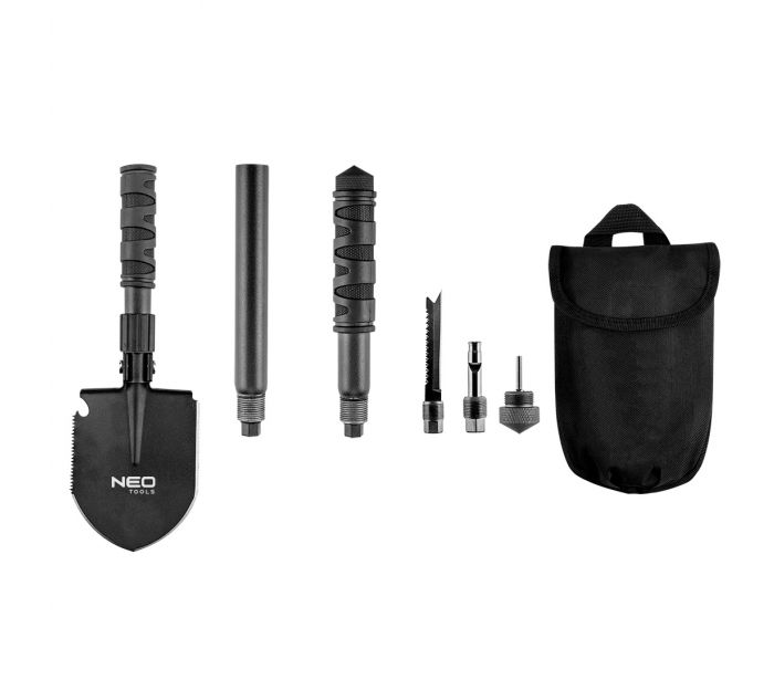 NEO multifunctional sapper's shovel 8-in-1, 63cm, 63-122 cover photo