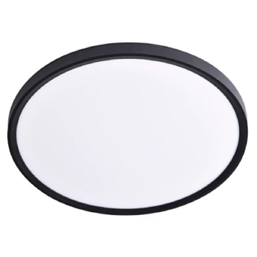 Visional LED luminaire 50W 3CCT 6000lm D=600mm H=27mm P44 black, 06-0453 cover photo