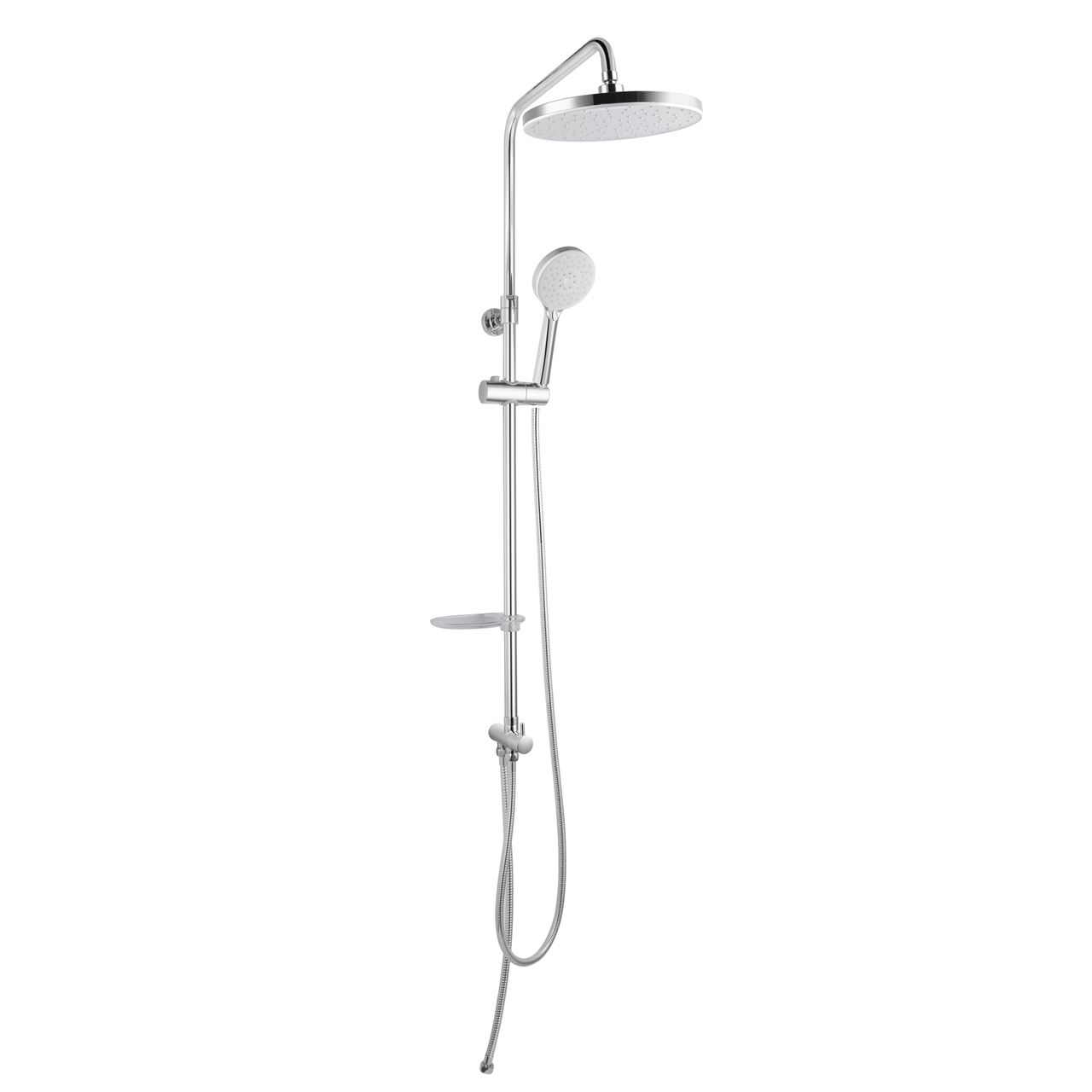 Vento shower system Vento with overhead and hand shower, L2102A2 cover photo