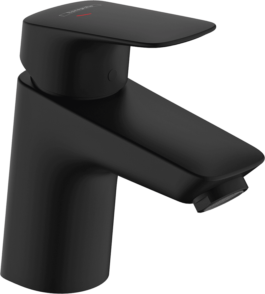 Hansgrohe basin mixer Logis 70 CoolStart, with pop-up, matte black, 71072670 cover photo