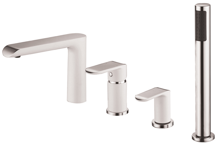 Vento built-in mixer for bath and showerVento Ravena, white/chrome, RW43128W cover photo