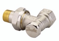 Danfoss RLV-S shut-off valve, angle, 1/2", radiator outlet, 003L0123 cover photo